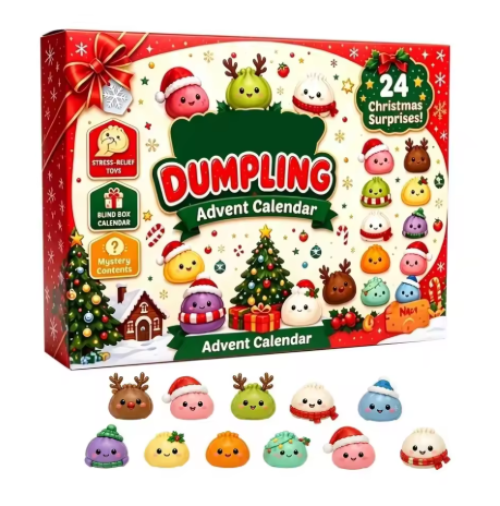 Dumpling Christmas Advent Calendar – 24 Days of Surprise!